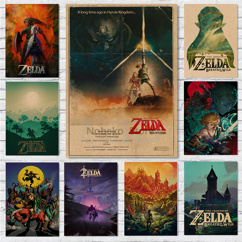 Retro Gaming Zelda - Classic Game The Legend of Z-Zelda