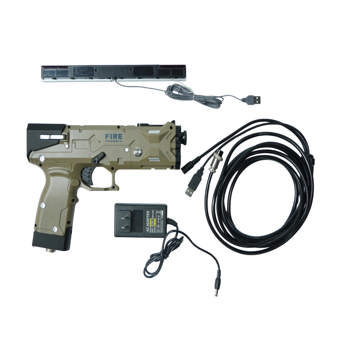 Retro Gaming Light Gun - Aim Fire Light Gun Wired Connection