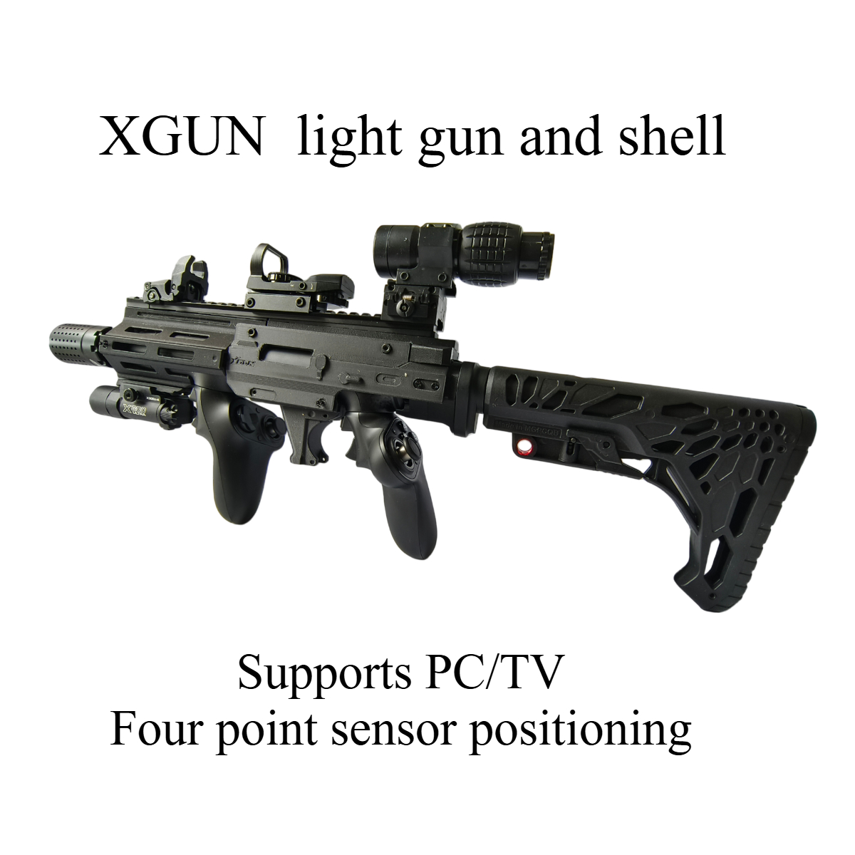 Retro Gaming Light Gun - XGUN USB Light Gun Shooting Game