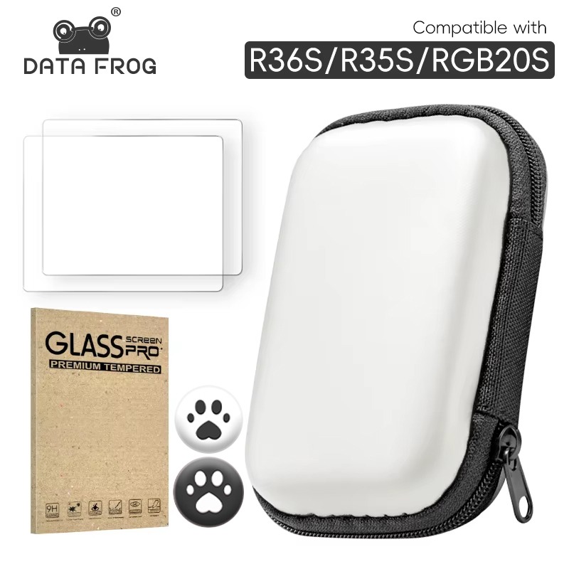 Console Retro Gaming Portable - DATA FROG Tempered Glass Screen Protector