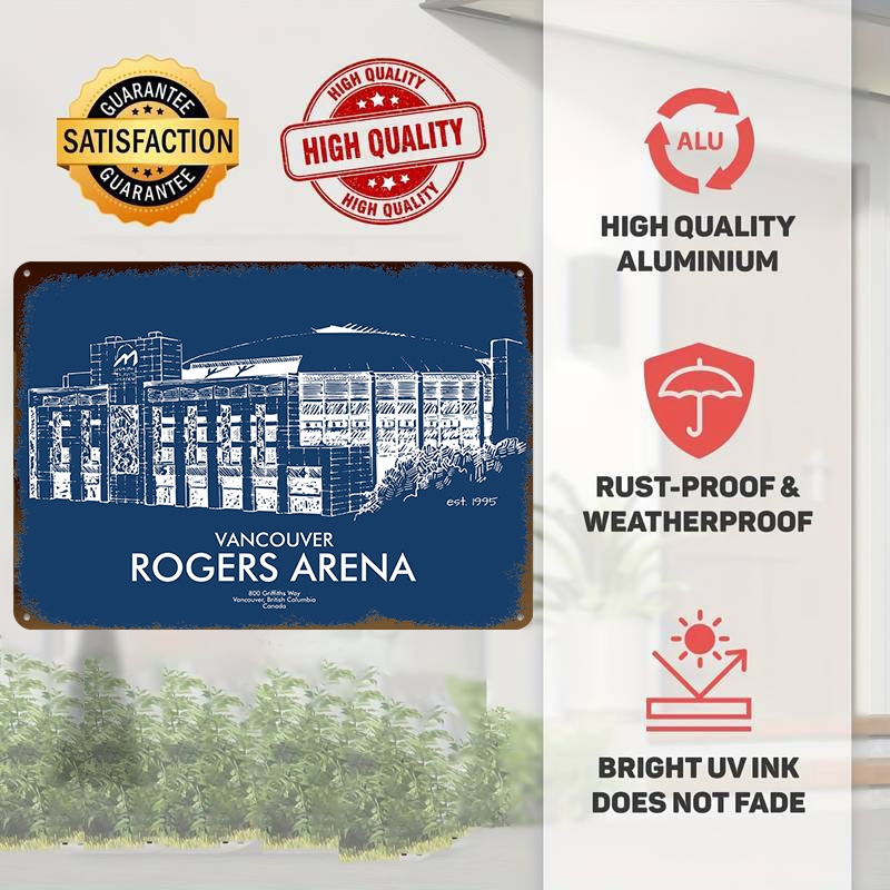 Vancouver Rogers Arena Metal P - огляд і ціна Retro Gaming Vancouver