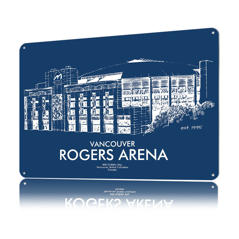 Vancouver Rogers Arena Metal P - огляд і ціна Retro Gaming Vancouver