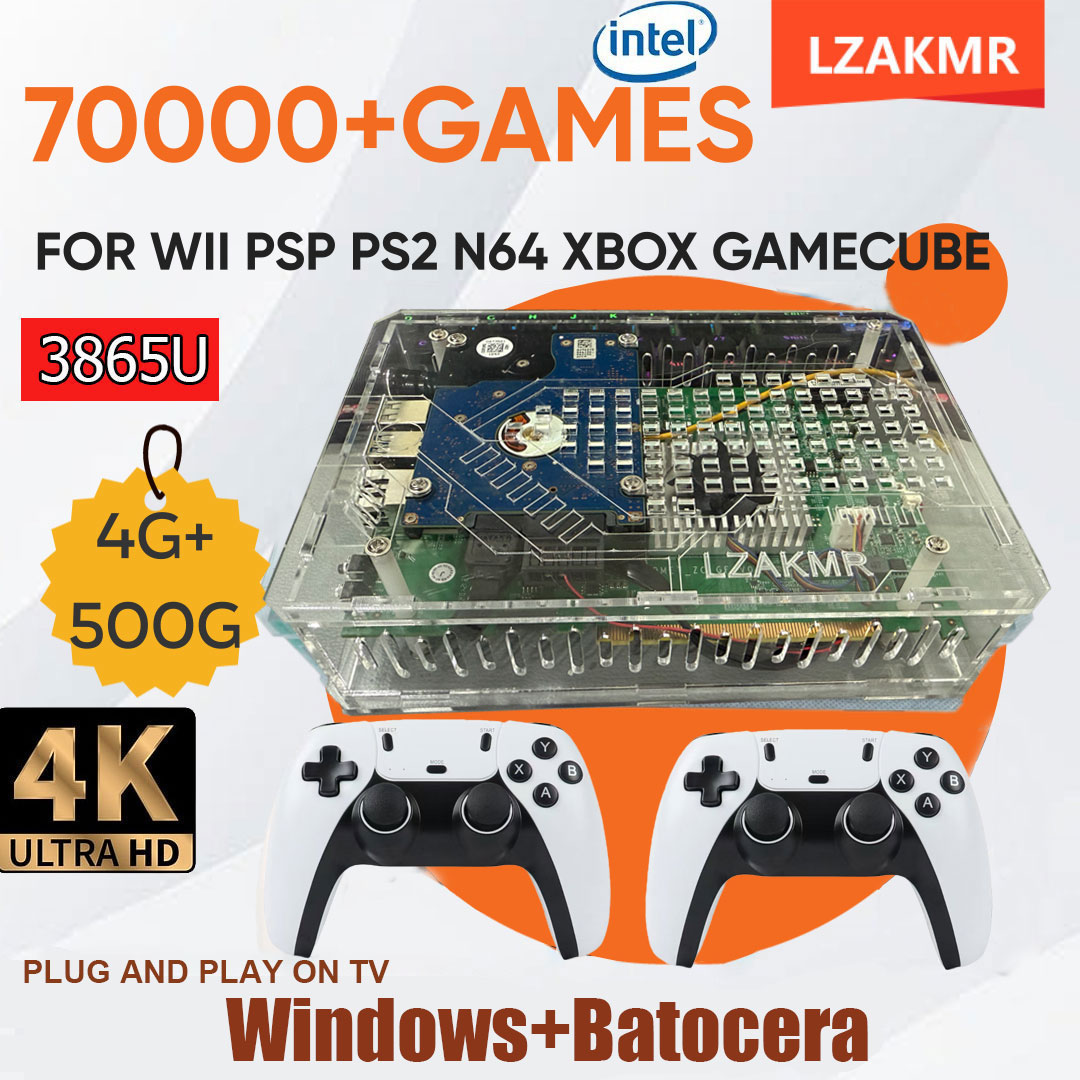 Retro U9 PRO Game Console 500G - огляд і ціна Retro Gaming Windows