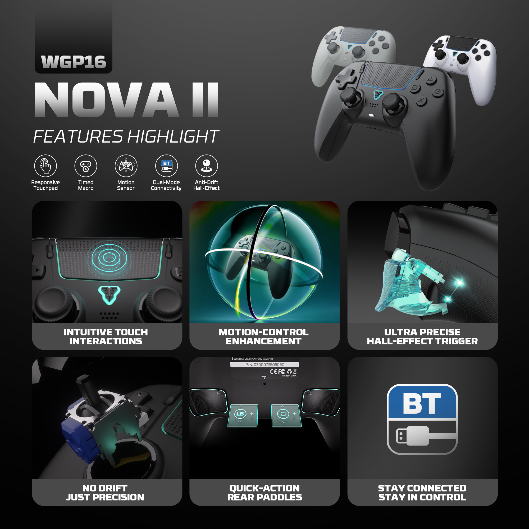 FANTECH NOVA II WGP16 Wireless - огляд і ціна Nes Controller Usb