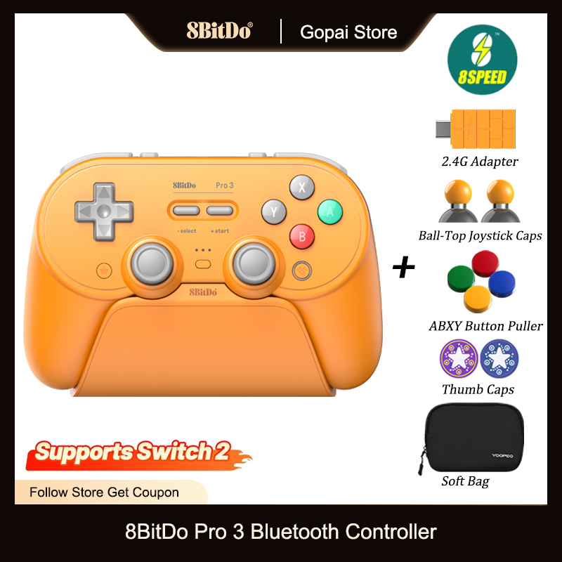 8BitDo Pro 3 Bluetooth Control - огляд і ціна Nes Controller Usb