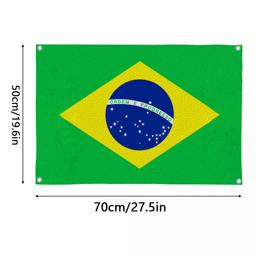 1PC Famosu Brazil Flags Retro  - огляд і ціна Retro Gaming Banner