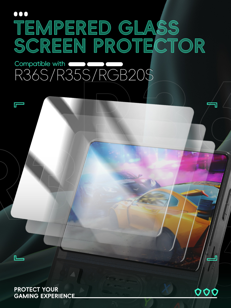 DATA FROG R36S Screen Protecto - огляд і ціна Console Retro Gaming Portable