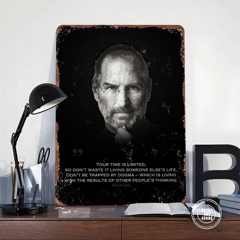 Steve Jobs Printed Poster Cust - огляд і ціна Retro Gaming Jobs