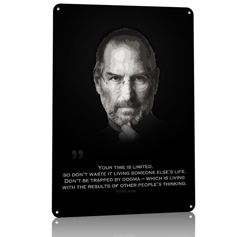Steve Jobs Printed Poster Cust - огляд і ціна Retro Gaming Jobs