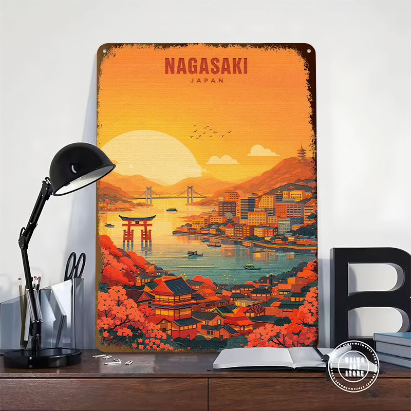 Nagasaki Japan Cityscape At Su - огляд і ціна Retro Gaming Japan