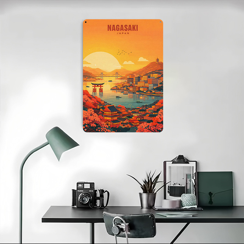 Nagasaki Japan Cityscape At Su - огляд і ціна Retro Gaming Japan