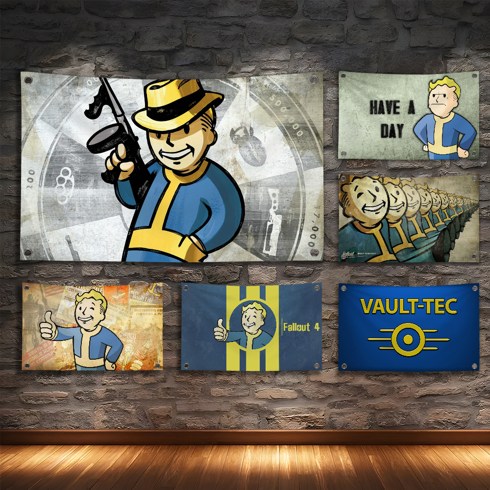 Game-F-fallouts-logo Cool Retr - огляд і ціна Retro Gaming Banner