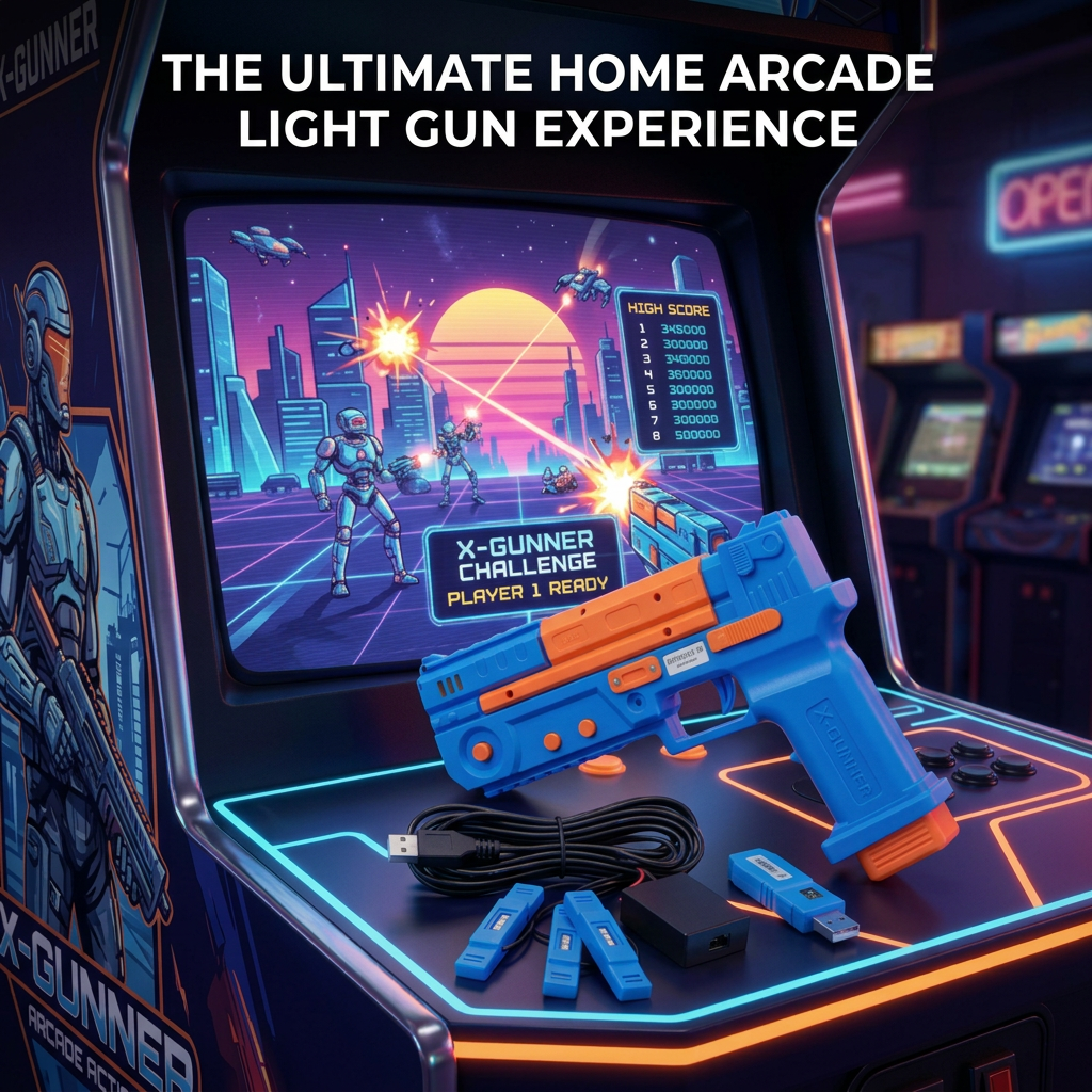 2.4G Wireless Light Gun Contro - огляд і ціна Retro Gaming Light Gun