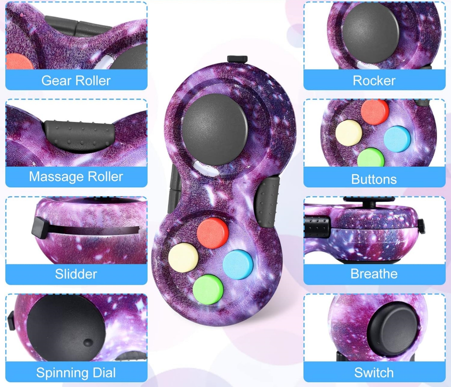 Fidget Pad Retro Classic Fidge - огляд і ціна Console Retro Gaming Portable