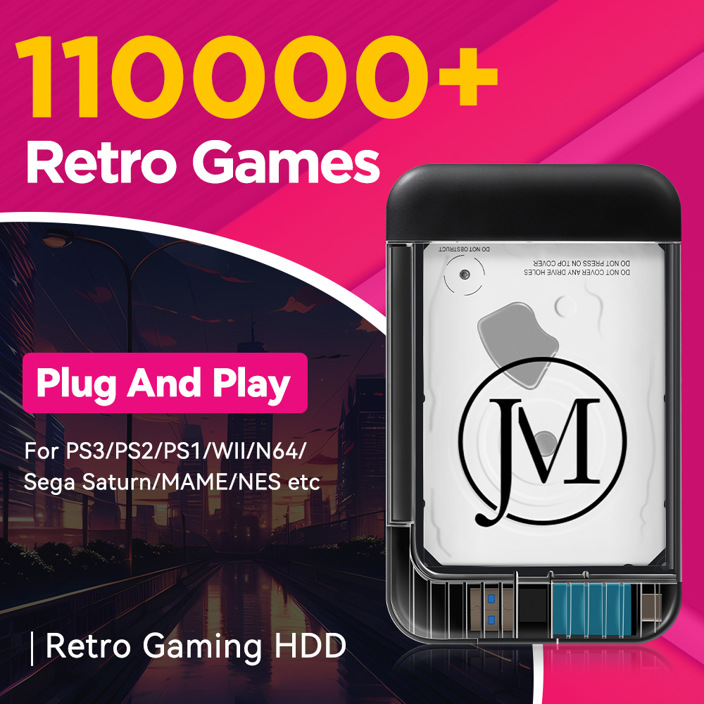 Retro Game HDD With 110000+Ret - огляд і ціна Retro Gaming Windows