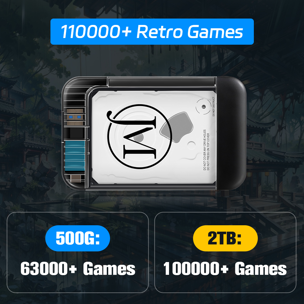 Retro Game HDD With 110000+Ret - огляд і ціна Retro Gaming Windows