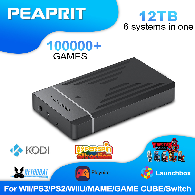 12TB Retro Gaming HDD with Hyp - огляд і ціна Retro Gaming Windows