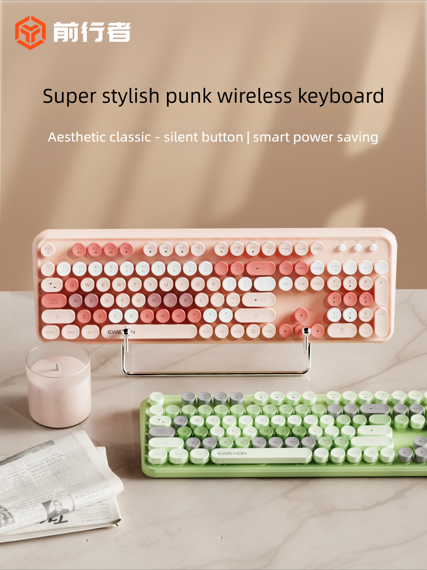EWEADN V96 Wireless Keyboard M - огляд і ціна Retro Gaming Windows