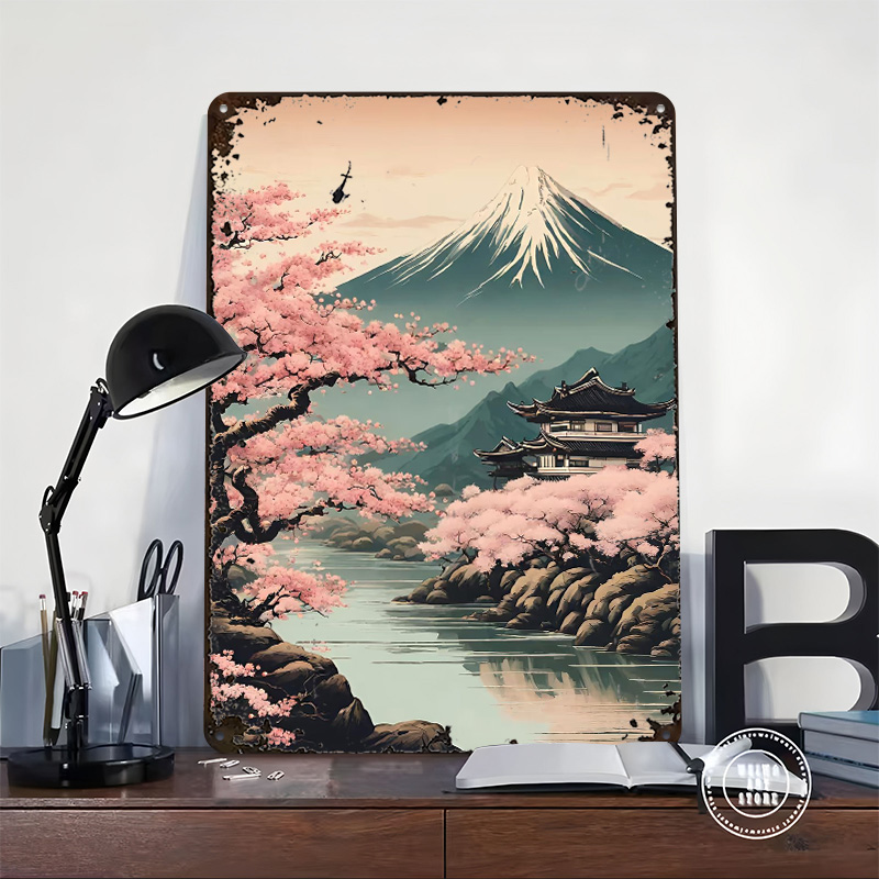 Cherry Blossom Japan House Pos - огляд і ціна Retro Gaming Japan