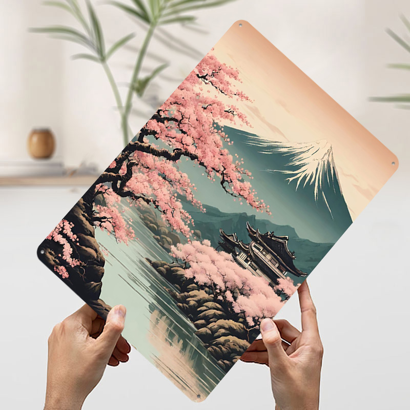 Cherry Blossom Japan House Pos - огляд і ціна Retro Gaming Japan