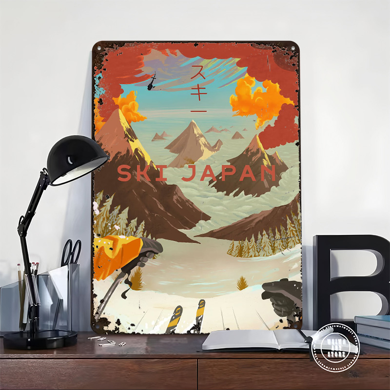 Ski Japan Printed Poster Custo - огляд і ціна Retro Gaming Japan