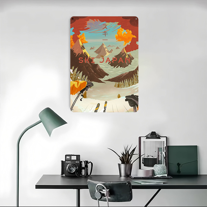 Ski Japan Printed Poster Custo - огляд і ціна Retro Gaming Japan