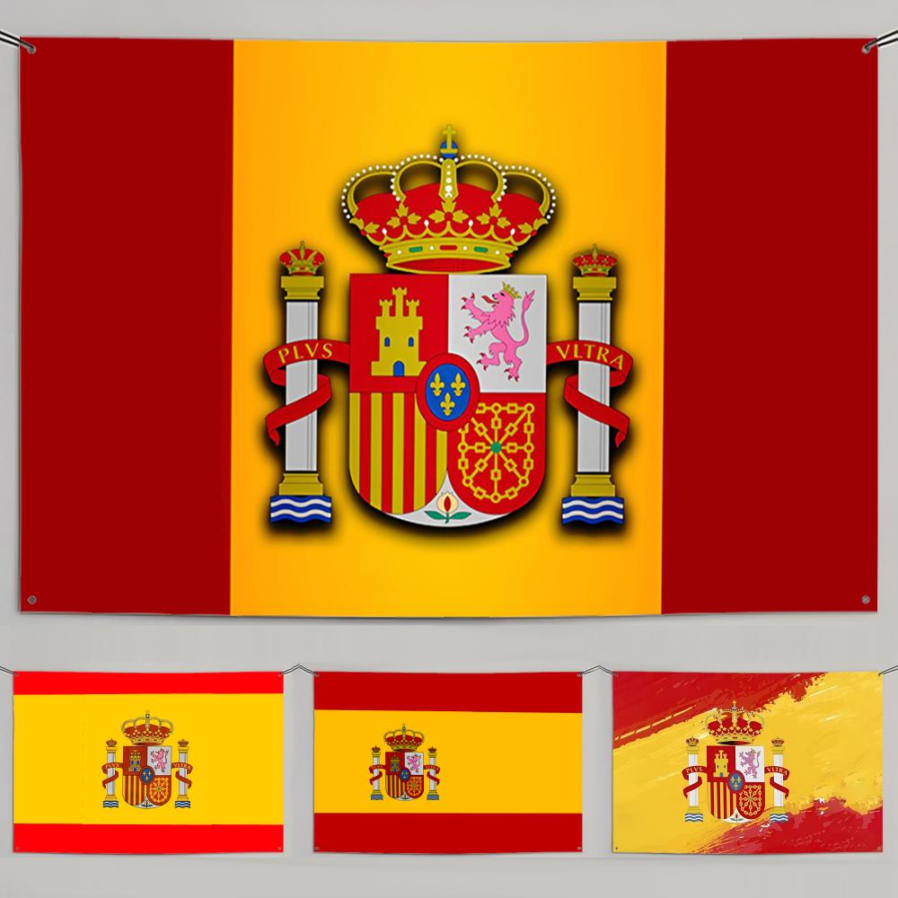 1PC Famous Spain Flags Retro F - огляд і ціна Retro Gaming Banner