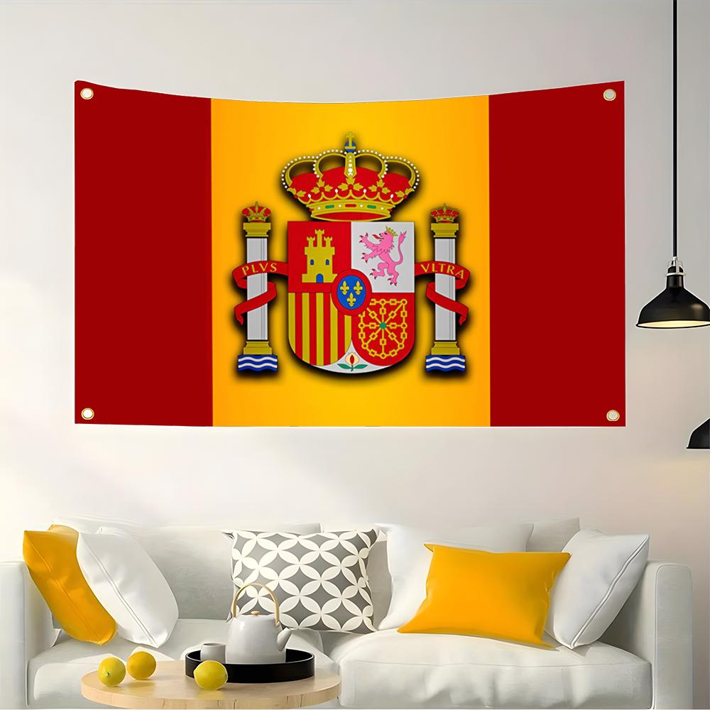 1PC Famous Spain Flags Retro F - огляд і ціна Retro Gaming Banner