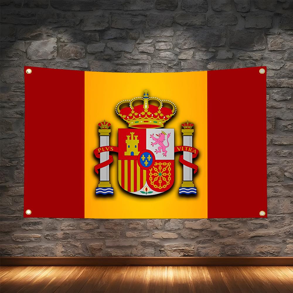 1PC Famous Spain Flags Retro F - огляд і ціна Retro Gaming Banner