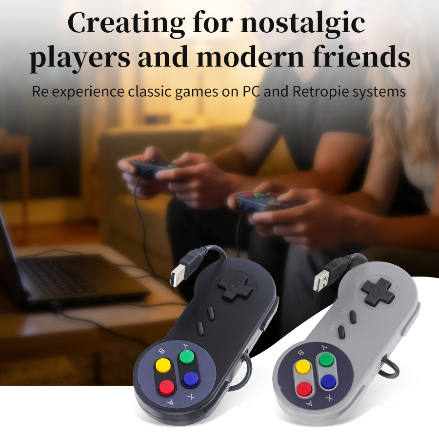 USB Gamepad Gaming Joystick Re - огляд і ціна Retro Gaming Windows