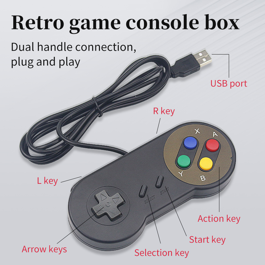 USB Gamepad Gaming Joystick Re - огляд і ціна Retro Gaming Windows
