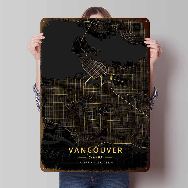 Vancouver Canada Tinplate Post - огляд і ціна Retro Gaming Vancouver