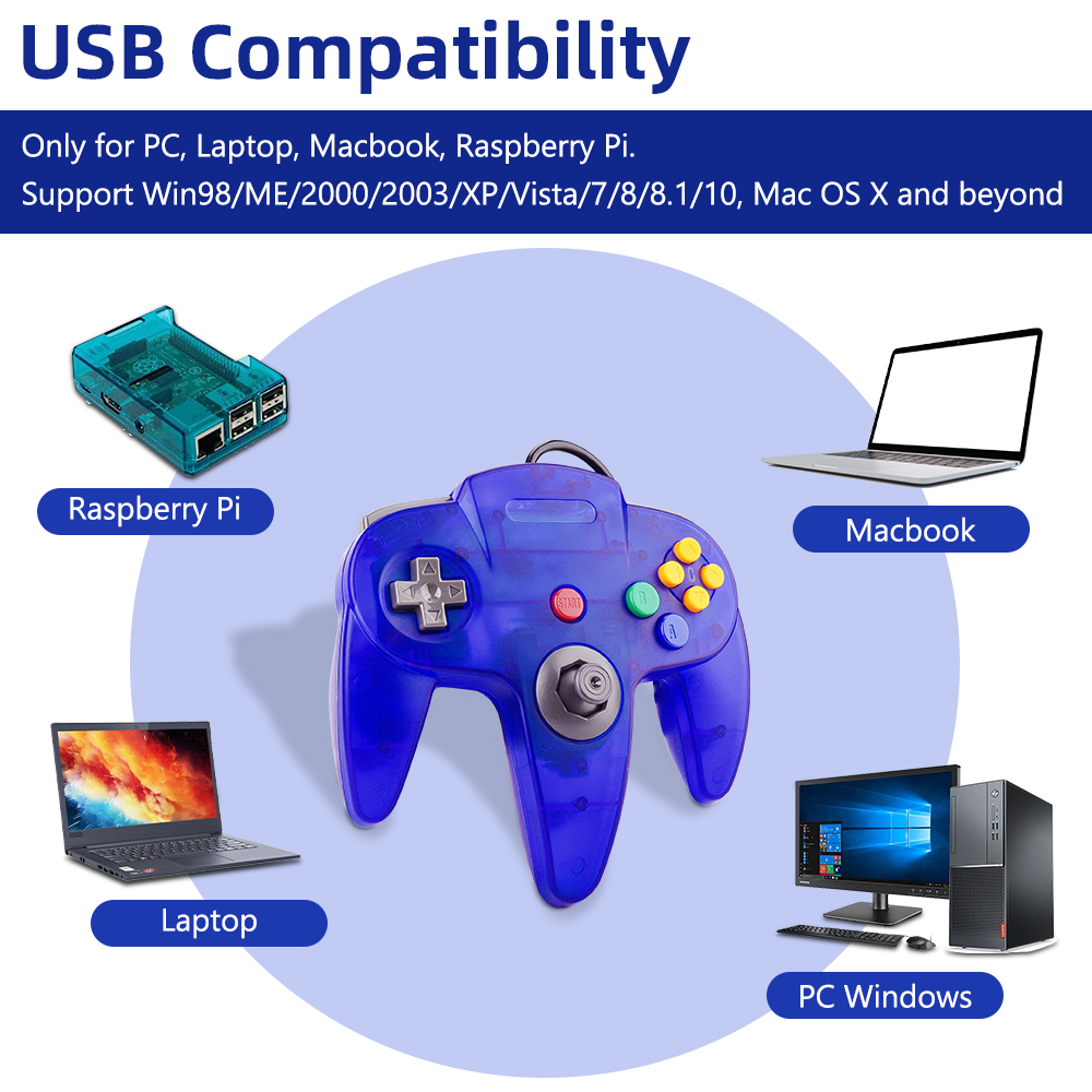 N64 Controller Classic USB Wir - огляд і ціна Nes Controller Usb