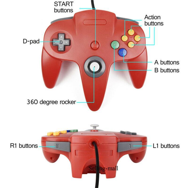 N64 Controller Classic USB Wir - огляд і ціна Nes Controller Usb