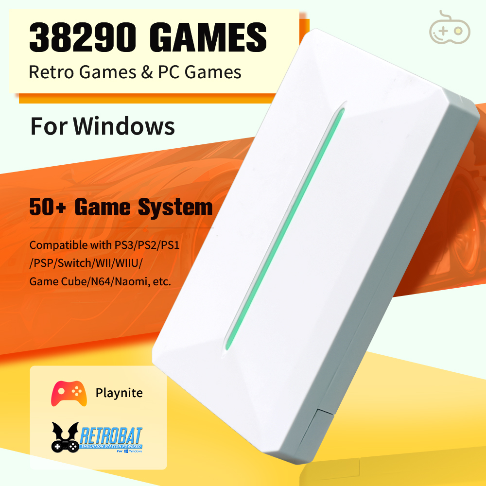 Retro Gaming External Hard Dis - огляд і ціна Retro Gaming Windows