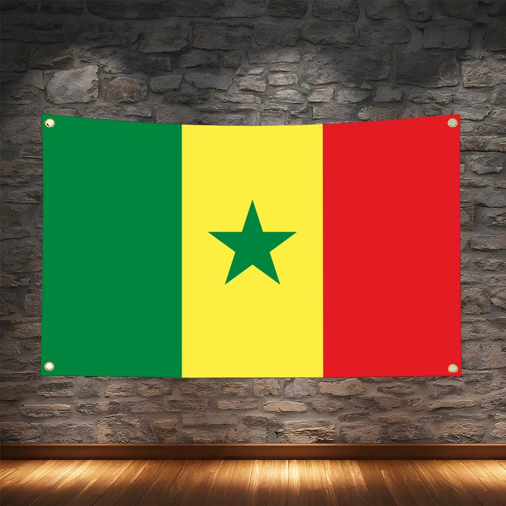 1PC Classic Senegal Flags Retr - огляд і ціна Retro Gaming Banner