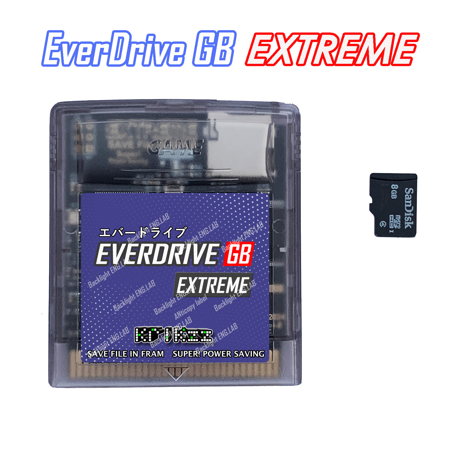 Everdrive GB extreme version R - огляд і ціна Console Retro Gaming Portable